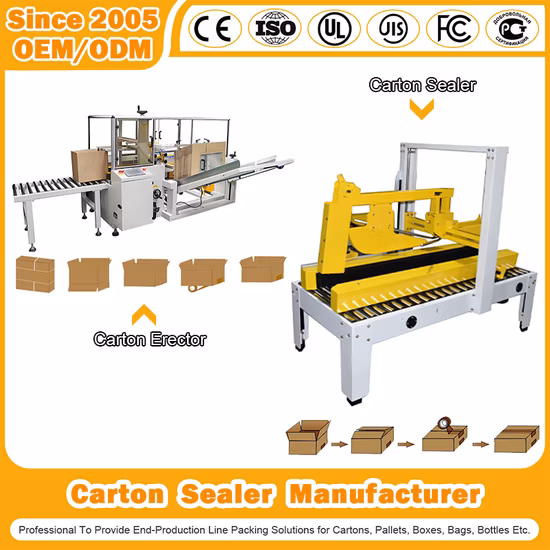 Máquina seladora de caixas de papelão Xfk-1d