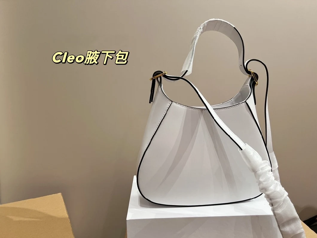 White Underarm Bag Fashion Girl Shipping Bag High Quality Leather Tote Bag