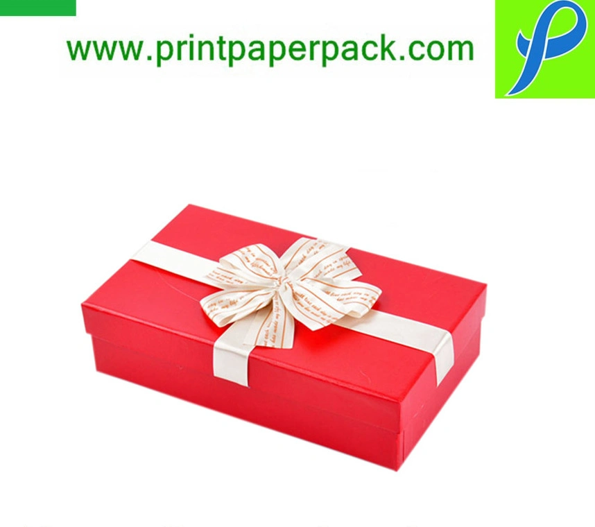 Customized Base and Lid Cardboard Jewelry Packaging Gift Box