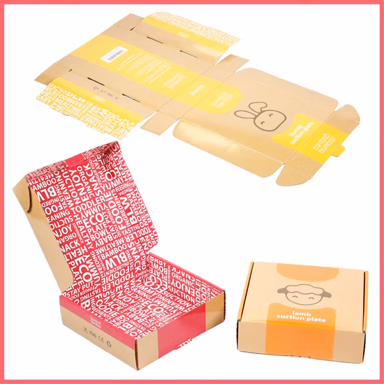 Fsc Fabricante Logotipo personalizado Amazon E-Commerce Impressão em um ou dois lados Papel ondulado Mailer Postal Mailing Envio Embalagem para presente Caixa de papelão