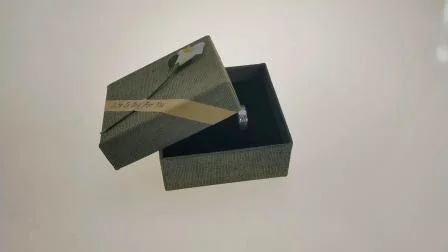 Caixa de presente personalizada para embalagem de joias de papelão com tampa e base